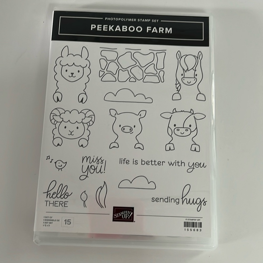 Stampin’Up Peekaboo Farm Stamp Set